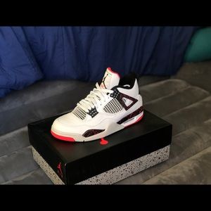 Jordan 4 white nostalgia.